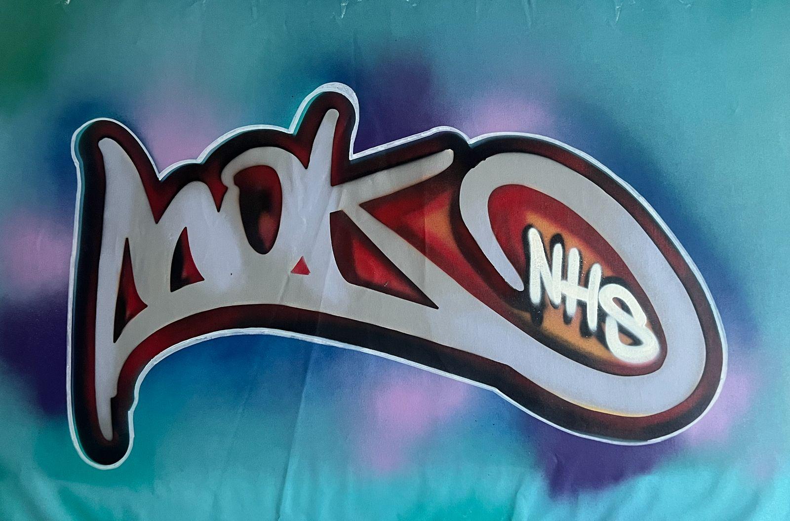 Original MOK Leinwand/ Graffiti/ Serie: Kids of the night