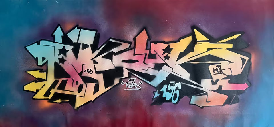Original MOK Leinwand/ Graffiti/ Serie: Kids of the night