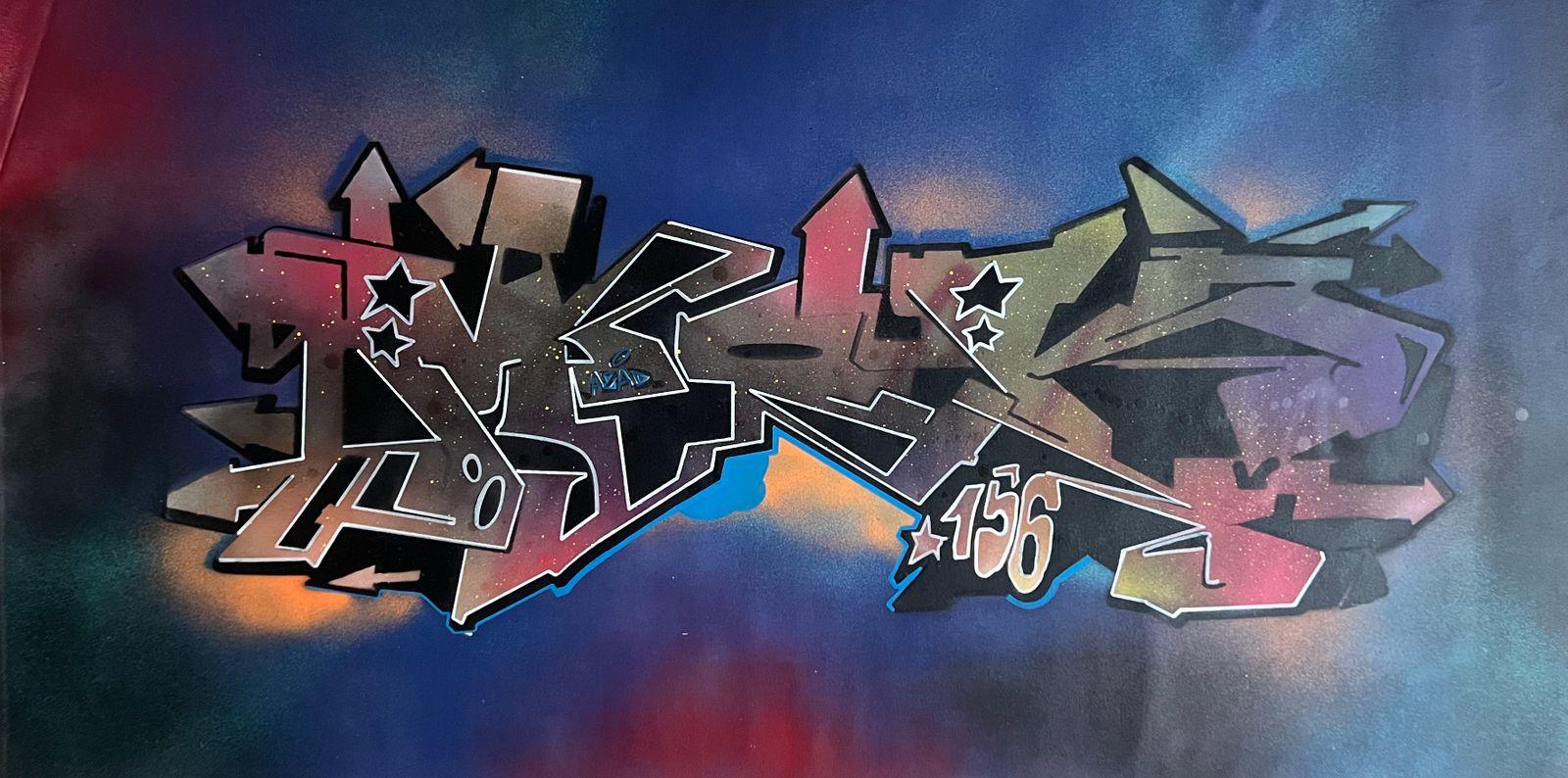 Original MOK Leinwand/ Graffiti/ Serie: Kids of the night