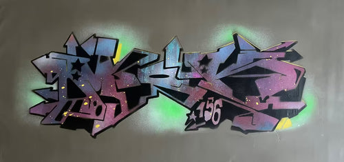 Original MOK Leinwand/ Graffiti/ Serie: Kids of the night