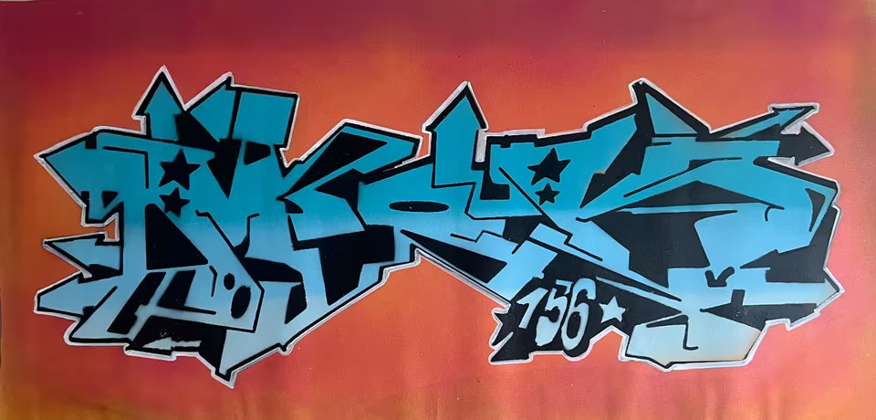 Original MOK Leinwand/ Graffiti/ Serie: Kids of the night